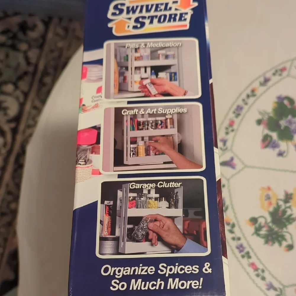 As Seen On TV White Storage Solution for Optimal Organization